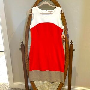 Banana Republic knit color block dress